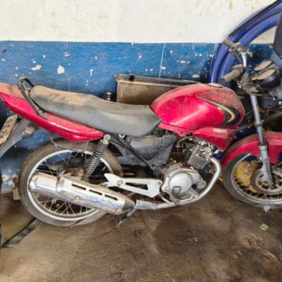 PAS/MOTOCICLETA, YAMAHA/YBR 125ED, VERMELHA, GASOLINA, 2007/2008, CHASSI: 9C6KE090080024939, RENAVAM: 948051027, NO ESTADO EM QUE SE ENCONTRA.