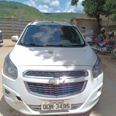 AUTOMOVEL CHEV/SPIN 1.8L MT LTZ, GASOLINA, BRANCA, 2018/2018, CHASSI: 9BGJC7520JB235516, RENAVAM: 01155211127, NO ESTADO EM QUE SE ENCONTRA.