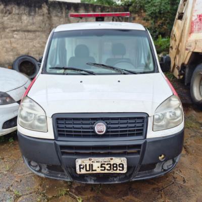 ESP/CAMINHONETE AMBULANC, FIAT/DOBLO CA CIRILO AMB, BRANCA, ALC/GASOL, 2014/2014, CHASSI: 9BD223156E2036949, RENAVAM: 01155155278, NO ESTADO EM QUE SE ENCONTRA.