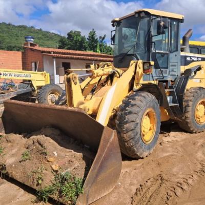 PÁ CARREGADEIRA – HYUNDAI HL740, ANO: 2014, COR: AMARELA,SÉRIE: 0000354,NO ESTADO EM QUE SE ENCONTRA.