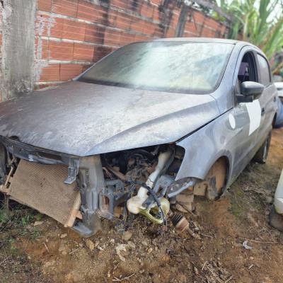 AUTOMOVEL, VW/NOVO GOL TL MCV, CINZA, 2016/2017, ALCOOL/GASOLINA, CHASSI: 9BWAG45U6HT030400, RENAVAM: 01095591700, NO ESTADO EM QUE SE ENCONTRA.