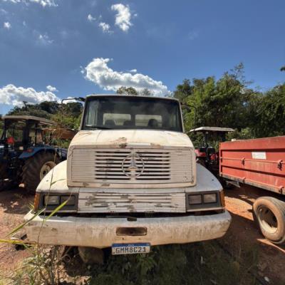 CARGA CAMINHAO, M.BENZ/LK 1614, BRANCA, 1991/1991, DIESEL, CHASSI: 9BM386041MB898729, RENAVAM: 00248892592, NO ESTADO EM QUE SE ENCONTRA.
