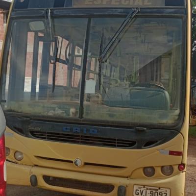 ONIBUS M.BENZ/CAIO APACHES21 U, DIESEL, BEGE, 2002/2002, CHASSI: 9BM3840672B303508, RENAVAM: 00789323850, NO ESTADO EM QUE SE ENCONTRA.