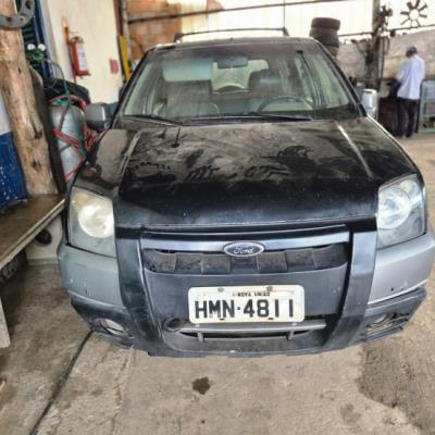 PAS/CAMIONETA/C. FECHADA, FORD/ECOSPORT XLS1.6FLEX, PRETA, ALC/GASOL, 2006/2006, CHASSI: 9BFZE12PX68624395, RENAVAM: 881420883, NO ESTADO EM QUE SE ENCONTRA.