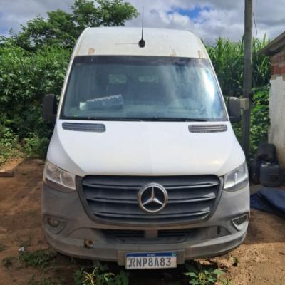 MICROONIB I/M.BENZ 416CDISPRINTERM, ALCOOL/GASOLINA, BRANCA, 2020/2021,  CHASSI: 8AC907843ME188543, RENAVAM 01271641442, NO ESTADO EM QUE SE ENCONTRA.