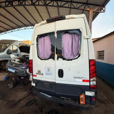 MICROONIBUS, IVECO/DAILY TCA MIC, DIESEL, BRANCA, 2021/2022, CHASSI: 93ZK042CZN8499955, RENAVAM: 01286711310, NO ESTADO EM QUE SE ENCONTRA.