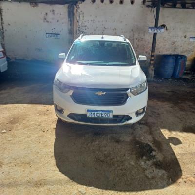 AUTOMOVEL CHEV/SPIN 1.8L MT PREMIER, 2021/2021, ALC/GASOL, BRANCA, CHASSI: 9BGJP7520MB195170, RENAVAM: 01258064445, NO ESTADO EM QUE SE ENCONTRA.