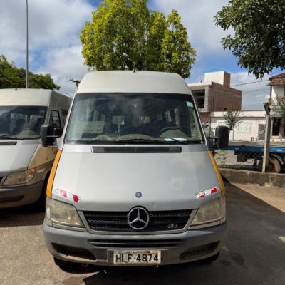 MICROONIBUS, I/M.BENZ 413CDI SPRINTERM, DIESEL, PRATA, 2010/2011, CHASSI: 8AC904663BE042634, RENAVAM: 00274551608, NO ESTADO EM QUE SE ENCONTRA.