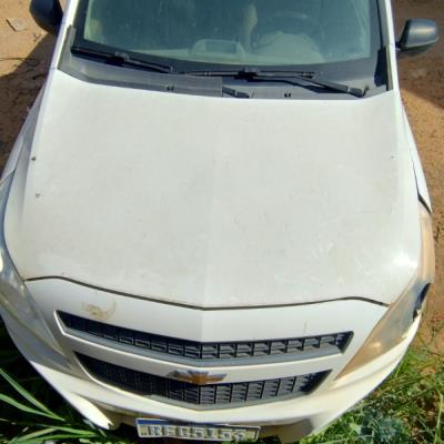 CAMIINHONETE CHEVROLET MONTANA LS,  2019/2020, ALC/GASL, BRANCA, CHASSI: 9BGCA8030LB156260, RENAVAM: 01229826952, NO ESTADO EM QUE SE ENCONTRA.
