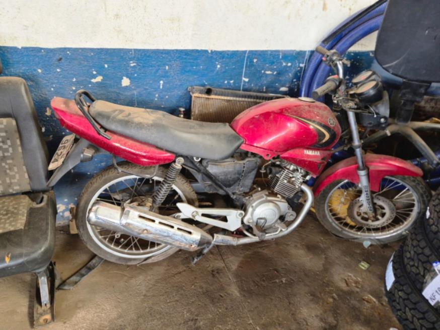 Foto ilustrativa 1 - PAS/MOTOCICLETA, YAMAHA/YBR 125ED, VERMELHA, GASOLINA, 2007/2008, CHASSI: 9C6KE090080024939, RENAVAM: 948051027, NO ESTADO EM QUE SE ENCONTRA.
