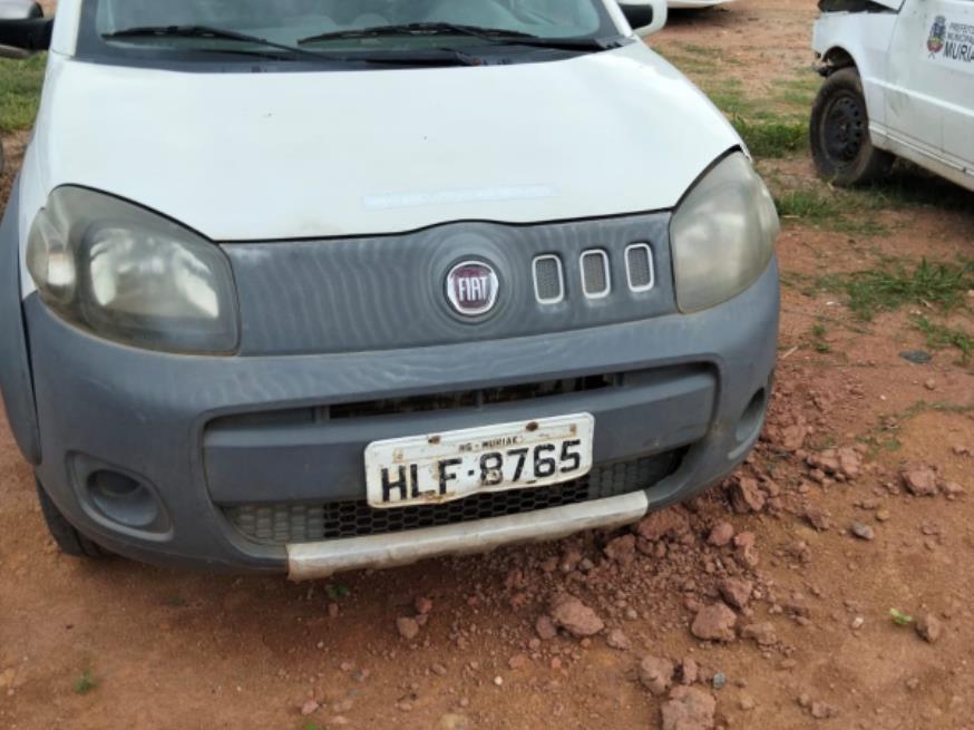Foto ilustrativa 1 - AUTOMOVEL FIAT/UNO WAY 1.0, ALCOOL/GASOLINA, BRANCA, 2012/2012, CHASSI: 9BD195162C0337217, RENAVAM: 00463084454, NO ESTADO EM QUE SE ENCONTRA.