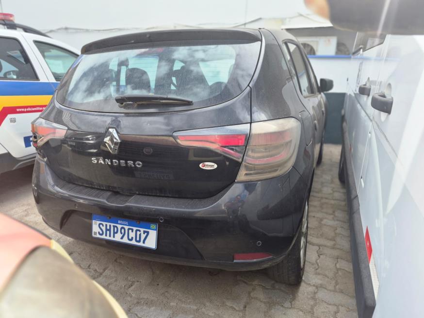 Foto ilustrativa 8 - AUTOMOVEL, RENAULT/SANDERO SEDITION, PRETA,  2022/2023, ALCOOL/GASOLINA, CHASSI: 93Y5SRT55PJ266808,  RENAVAM: 01336688715, NO ESTADO EM QUE SE ENCONTRA.