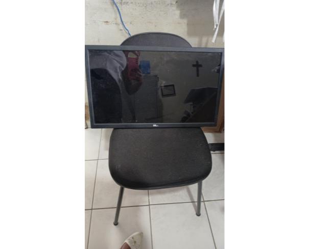 Foto de LOTE CONTENDO ELETRÔNICOS, TAIS COMO: NOTEBOOK, TELEVISÃO, IMPRESSORA, TECLADOS, ENTRE OUTROS.
