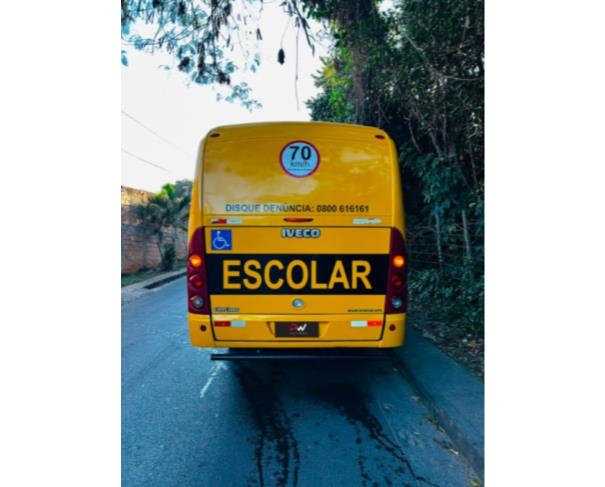 Foto de ONIBUS IVECO/CITYCLASS 70C17, DIESEL, AMARELA, 2012/2013, NO ESTADO EM QUE SE ENCONTRA.