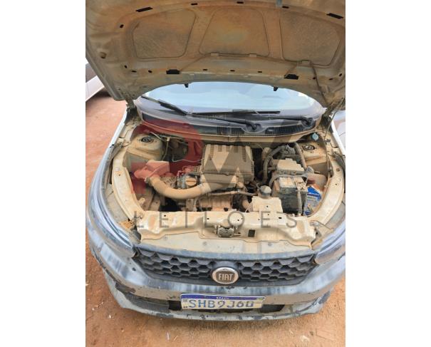 Foto de AUTOMOVEL, FIAT/ARGO 1.0, PRATA, 2022/2022, ALCOOL/GASOLINA, CHASSI: 9BD358ACNNYL94176, RENAVAM: 01315569008, NO ESTADO EM QUE SE ENCONTRA.