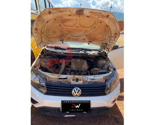 Foto de PAS/AUTOMOVEL VW/GOL 1.0L MC4, ALCOOL/GASOLINA, ANO/MOD 2019/2020, COR BRACA, NO ESTADO EM QUE SE ENCONTRA.
