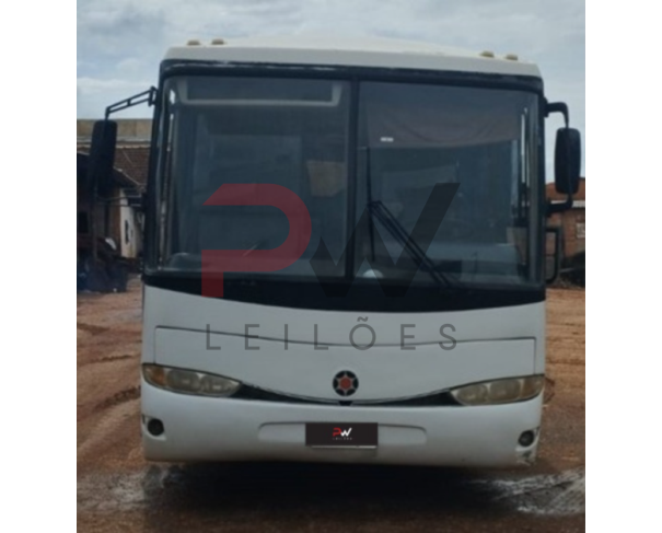Foto de ONIBUS M.B./VIAGGIO, DIESEL, BRANCA, 1991/1991, CHASSI: ...67651, NO ESTADO EM QUE SE ENCONTRA.