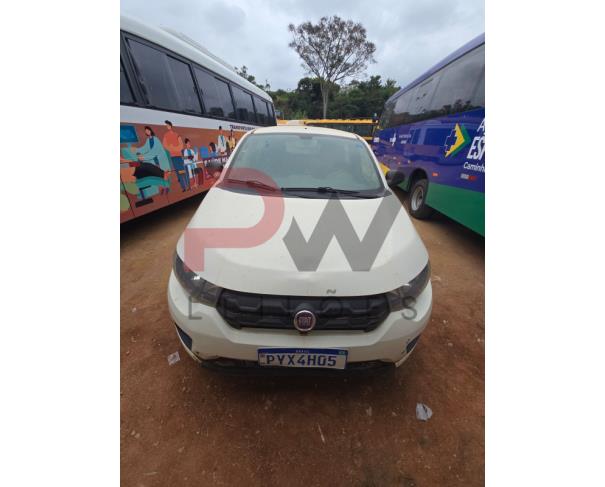 Foto de AUTOMOVEL, FIAT/MOBI EASY, BRANCA, 2016/2017, ALCOOL/GASOLINA, CHASSI: 9BD341A4XHY449175, RENAVAM: 01107423179, NO ESTADO EM QUE SE ENCONTRA.