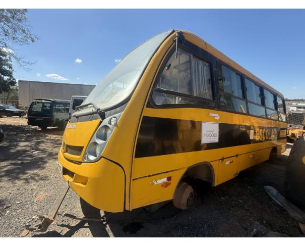 Foto de ONIBUS, VW/NEOBUS MINI ESC, AMARELA, 2018/2019, DIESEL, CHASSI: 9532M52P0KR910407, RENAVAM: 01162086006, NO ESTADO EM QUE SE ENCONTRA.