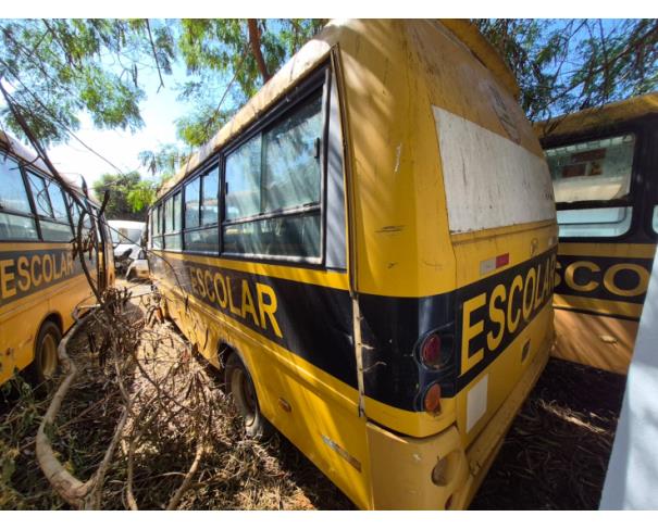 Foto de ONIBUS MARCOPOLO/VOLARE V8L ESC, DIESEL, AMARELA, 2009/2009, CHASSI: 93PB42G3P9C030214, RENAVAM: 00191834750, NO ESTADO EM QUE SE ENCONTRA. 