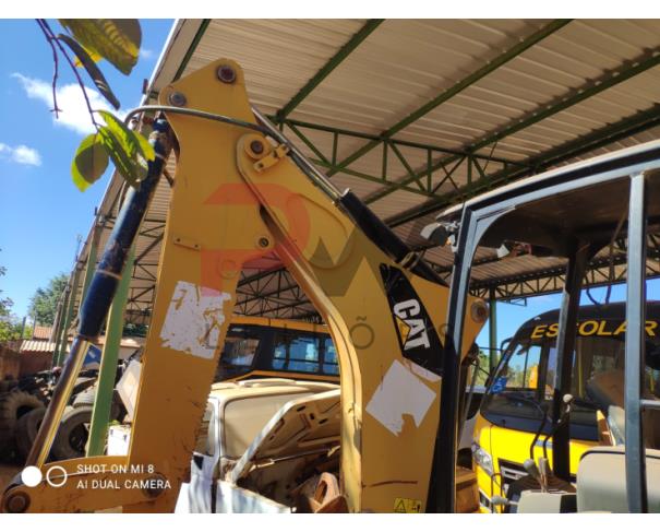 Foto de RETROESCAVADEIRA CATERPILLAR - CHASSI: CAT0416EVMFG04994, ANO 2013/2013, PLACA FICTICIA: RET-4160, NO ESTADO EM QUE SE ENCONTRA.