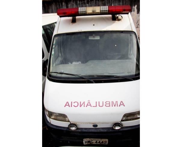 Foto de ESP/CAMINHONETE/AMBULANC, FIAT/DUCATO  M ROTAN AMB, DIESEL, 2005/2005, PLACA: HMG-4442, RENAVAM: 853983569, CHASSI: 93W231H2151023378, NO ESTADO EM QUE SE ENCONTRA.
