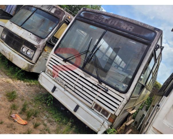 Foto de PASSAGEIRO / ONIBUS M.B./M.BENZ OF 1315, 1992/1992, DIESEL, BRANCA, PLACA BXA - 0950, RENAVAM: 605532095, CHASSI: 9BM384098NB953053. NO ESTADO EM QUE SE ENCONTRA. 