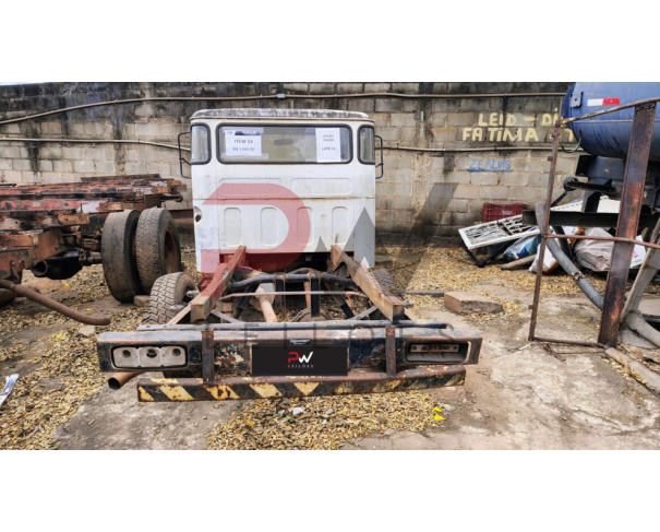 Foto de CARGA / CAMIONETA TOYOTA/BANDEIRANTE, 1991/1991, DIESEL, BRANCA, CHASSI: 9BR0J0040M1014207, RENAVAM: 00607393220, NO ESTADO EM QUE SE ENCONTRA. CHASSI EMPENADO.