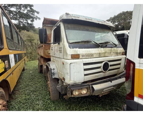 Foto de CAMINHAO VW/13.180 EURO3 WORKER, DIESEL, BRANCA, 2006/2006, CHASSI: 9BWB172SX6R613265, RENAVAM: 00878861530, NO ESTADO EM QUE SE ENCONTRA.