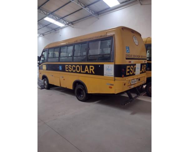 Foto de PASSAGEIRO ONIBUS, MPOLO/VOLARE V8L 4X4 EO, 2012/2013, AMARELA, DIESEL, PLACA PEM-6I96, RENAVAM: 00541051075, CHASSI: 93PB58M1MDC044671, NO ESTADO EM QUE SE ENCONTRA.