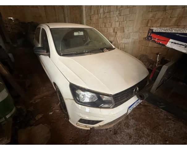 Foto de AUTOMOVEL VW/GOL MPI, ALCOOL/GASOLINA, BRANCA, 2022/2023, CHASSI: 9BWAG45U3PT084753, RENAVAM: 1333913297, NO ESTADO EM QUE SE ENCONTRA. 