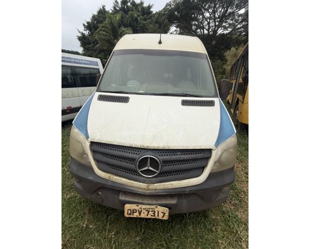 Foto de MICROONIB I/M.BENZ CDI SPR TCA MIC, DIESEL, BRANCA, 2018/2019, CHASSI: 8AC906635KE158870, RENAVAM: 01175649969, NO ESTADO EM QUE SE ENCONTRA.