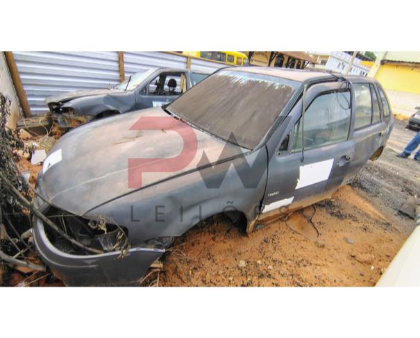 Foto de AUTOMOVEL VW/GOL 1.0 GIV, 2010/2011, CINZA, ALCOOL/GASOLINA, CHASSI: ...09461, NO ESTADO EM QUE SE ENCONTRA.