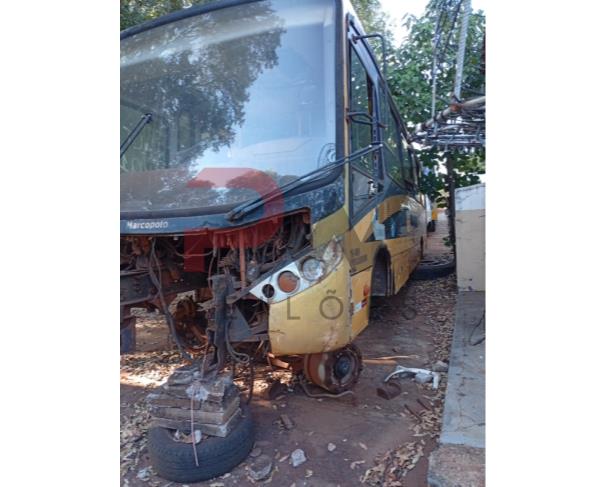 Foto de ONIBUS VW/15.190 EOD E.HD ORE, DIESEL, AMARELA, 2012/2013, CHASSI: ...17452, NO ESTADO EM QUE SE ENCONTRA.