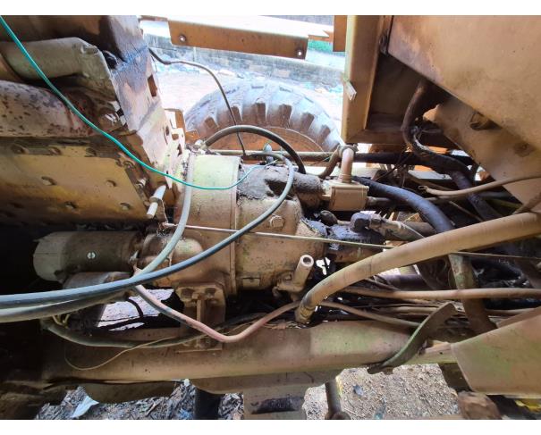 Foto de TRACAO TRATOR DE RODAS M.A./MICHIGAN, DIESEL, AMARELA, ANO: 1986, PLACA: GVP-2236, CHASSI: 4195D161BRC, RENAVAM: 00246096934, NO ESTADO EM QUE SE ENCONTRA.