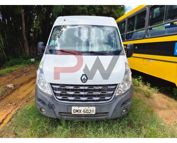 Foto de MICROONIBUS, RENAULT/M REVESCAP L3H2, BRANCA, 2017/2018, DIESEL, RENAVAM: 01126637090, CHASSI: 93YMAFEXNJJ708110, NO ESTADO EM QUE SE ENCONTRA.