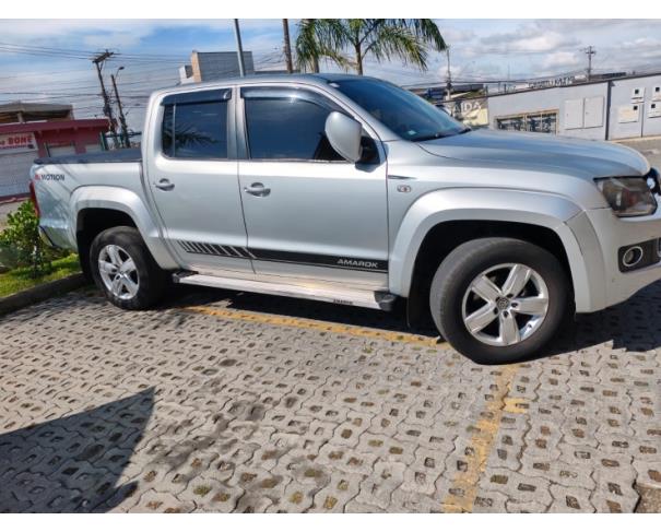 Foto de CAMINHONETE I/VW AMAROK CD 4X4 HIGH, DIESEL, PRATA, 2015/2016, NO ESTADO EM QUE SE ENCONTRA. 