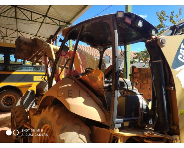 Foto de RETROESCAVADEIRA CATERPILLAR - CHASSI: CAT0416EVMFG04994, ANO 2013/2013, PLACA FICTICIA: RET-4160, NO ESTADO EM QUE SE ENCONTRA.