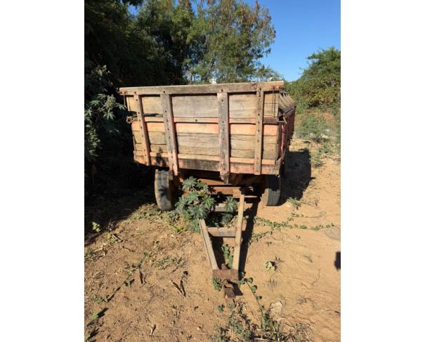 Foto de CARRETA PARA TRATOR DE PNEUS, NO ESTADO EM QUE SE ENCONTRA.