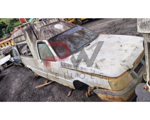 Foto de CAMINHONE FIAT/FIORINO AMBULANCIA, 2012/2013, BRANCA, ALCOOL/GASOLINA, CHASSI: ...52626, NO ESTADO EM QUE SE ENCONTRA.