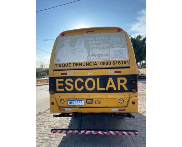 Foto de PASSAGEIRO / ONIBUS MPOLO/VOLARE V8L 4X4 EO, 2012/2013, DIESEL, AMARELA, PLACA NRZ – 3E33, RENAVAM: 00508083265,, CHASSI: 93PB58M1MDC045464, NO ESTADO EM QUE SE ENCONTRA.