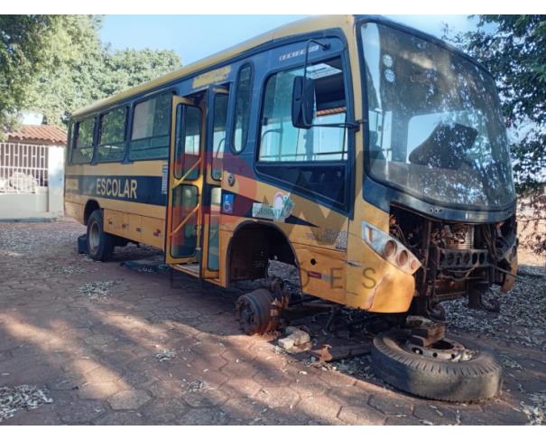 Foto de ONIBUS VW/15.190 EOD E.HD ORE, DIESEL, AMARELA, 2013/2014, CHASSI: ...08977, NO ESTADO EM QUE SE ENCONTRA.