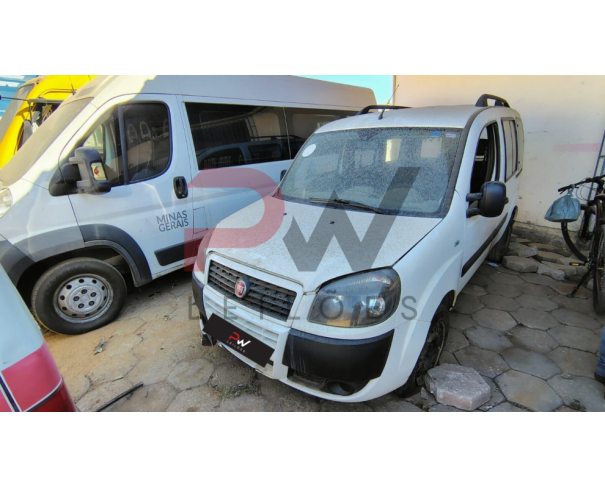 Foto de AUTOMOVEL FIAT/DOBLO ESSENCE 7L E, 2019/2020, ALC/GASOL, BRANCA, CHASSI: 9BD1196GDL1154721, RENAVAM: 01215414746, NO ESTADO EM QUE SE ENCONTRA.
