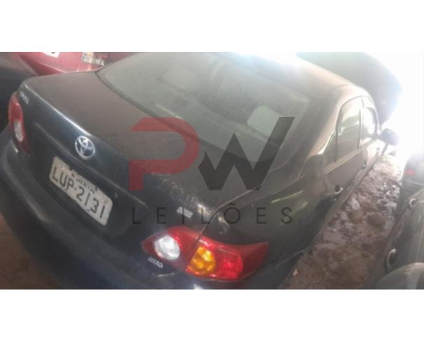 Foto de PASSAGEIRO / TOYOTA / COROLLA XLI18FLEX /Placa: LUP2131 / UF: MG Município: Juiz de Fora /Ano fabricação: 2008 / Ano modelo: 2008 / Cor: PRETA / Chassi: 9BRBB42E195011911 /Motor: 4758313 /RENAVAM: 00968054307, NO ESTADO EM QUE SE ENCONTRA. 