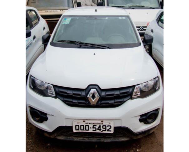Foto de PAS/AUTOMOVEL RENAULT/KWID LIFE 10MT, ALCOOL/GASOLINA, 2018/2019, BRANCA, PLACA: QOO-5492, RENAVAM: 01155658296, CHASSI: 93YRBB007KJ399452, NO ESTADO EM QUE SE ENCONTRA.