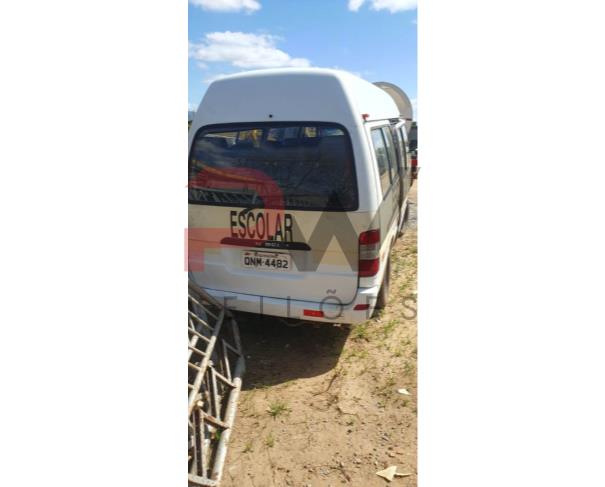 Foto de PASSAGEIRO / MICROONIBUS I/JINBEI VKNVAN, GASOLINA, BRANCA, 2015/2016, PLACA QNM-4482, CHASSI: LSYHDAAB0GK018719, RENAVAM: 01133169209, NO ESTADO EM QUE SE ENCONTRA.