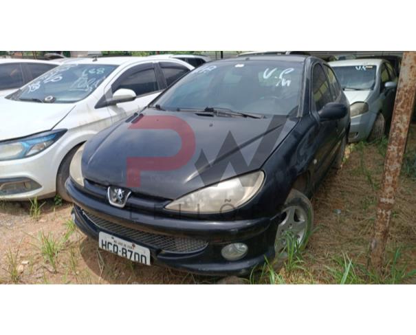 Foto de PASSAGEIRO / PEUGEOT /  206 14 FELINE / Placa: HCQ8700 / UF: MG Município: Juiz de Fora / Ano fabricação: 2005 /Ano modelo: 2005 / Cor: PRETA / Chassi: 9362AKFW96B022999 / Motor: 10DBS10027270 / RENAVAM: 00872129497, NO ESTADO EM QUE SE ENCONTRA. 
