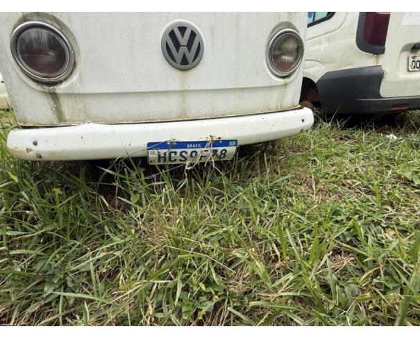Foto de CAMIONETA VW/KOMBI, GASOLINA, BRANCA, 2005/2005, CHASSI: 9BWGB07X75P009455, RENAVAM: 00853708444, NO ESTADO EM QUE SE ENCONTRA.