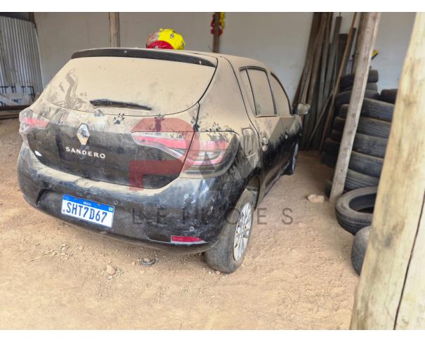 Foto de AUTOMOVEL, RENAULT/SANDERO SEDITION, PRETA,  2022/2023, ALCOOL/GASOLINA, CHASSI: 93Y5SRT55PJ266704, RENAVAM: 01336690183,  NO ESTADO EM QUE SE ENCONTRA.