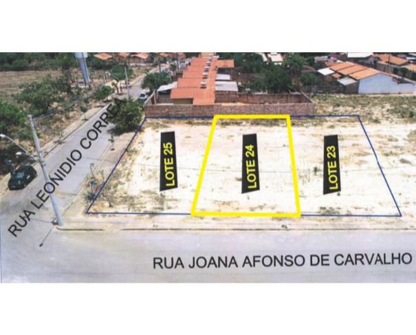 Foto de IMÓVEL URBANO. Um lote de terreno nº 2.9, Quadra 10, setor 13, medindo 360,00m², situado em Pompéu/MG, bairro Belvedere, na Rua Joana Afonso de Carvalho, NO ESTADO EM QUE SE ENCONTRA. 